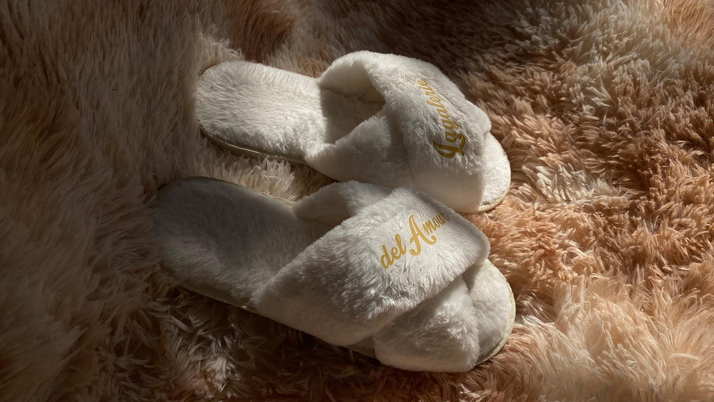 Love Winter Fluffy Slippers II