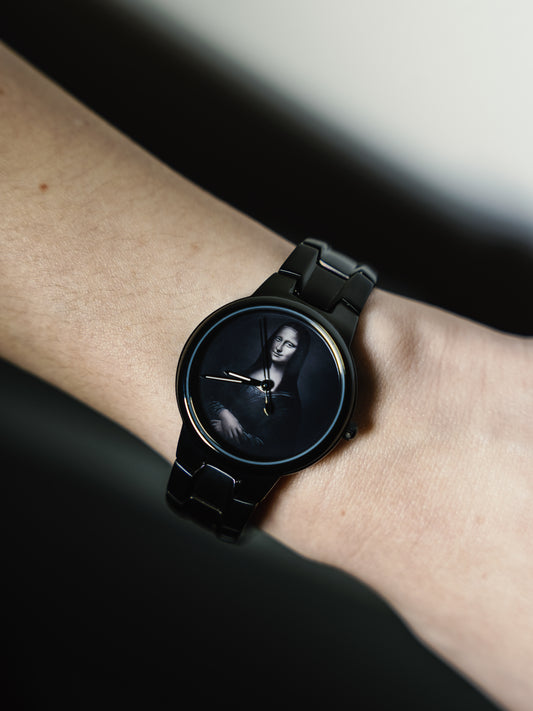 Mona Lisa Stainless Steel Quartz Watch