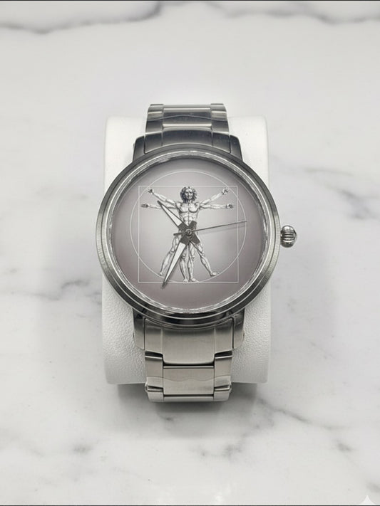 Vitruvian Man Automatic Timepiece (Without indicators)