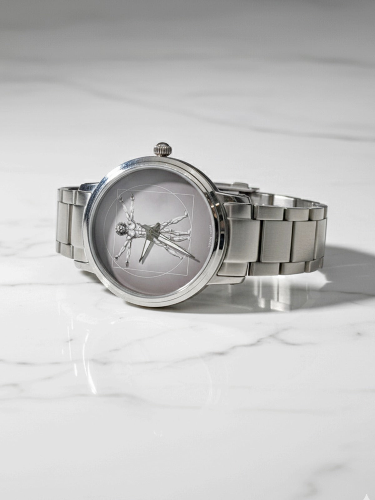 Vitruvian Man Automatic Timepiece (Without indicators)