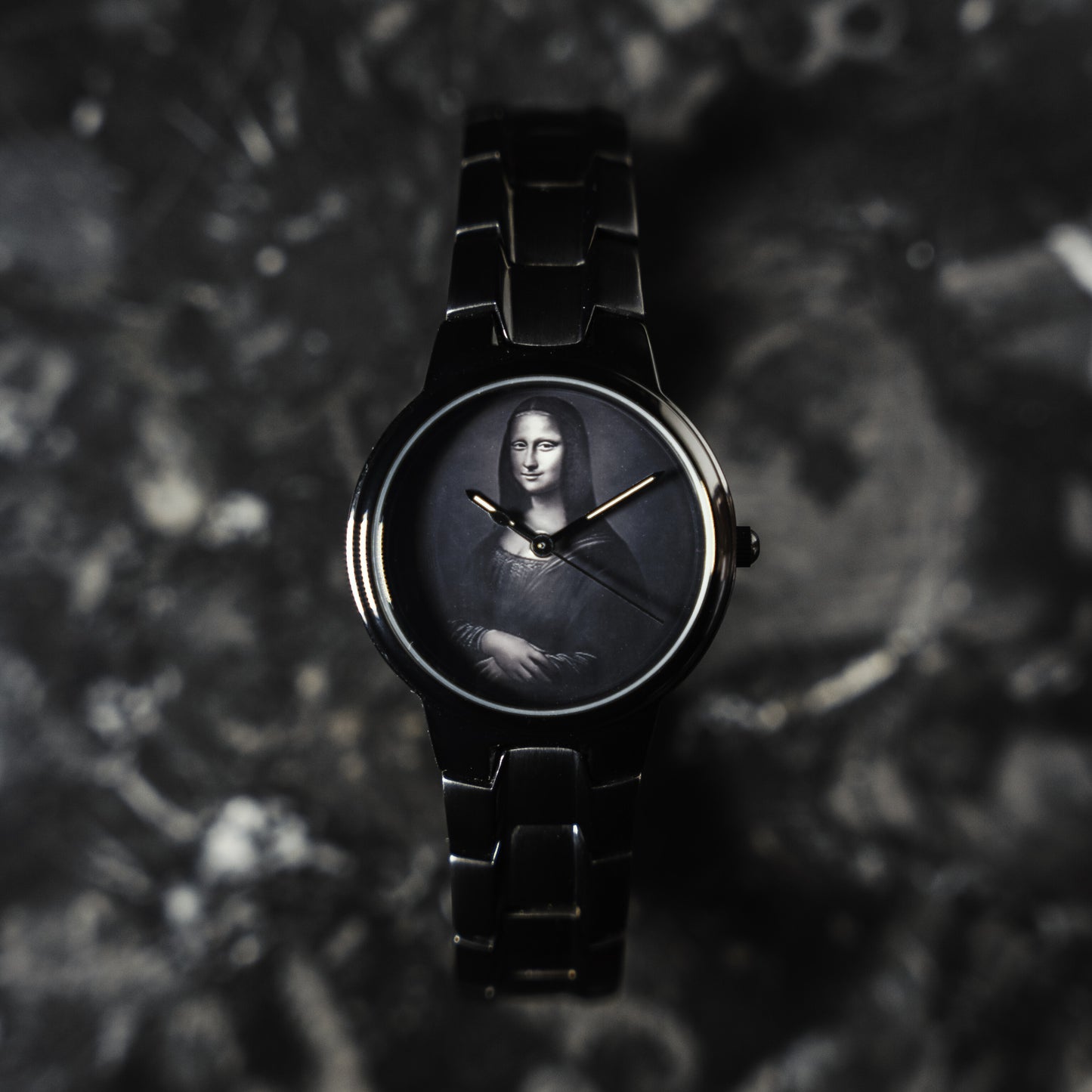 Mona Lisa Stainless Steel Quartz Watch