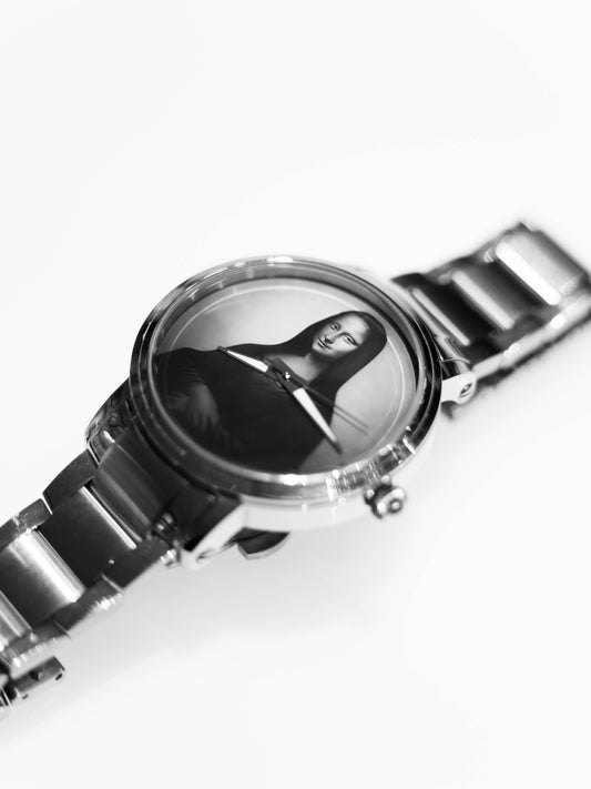 Mona Lisa Steel Strap Automatic Watch