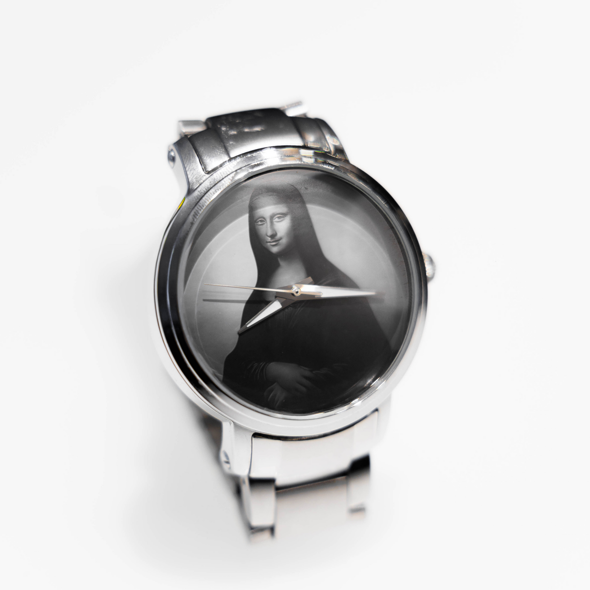 Mona Lisa Steel Strap Automatic Watch – La galerie de l'Amour